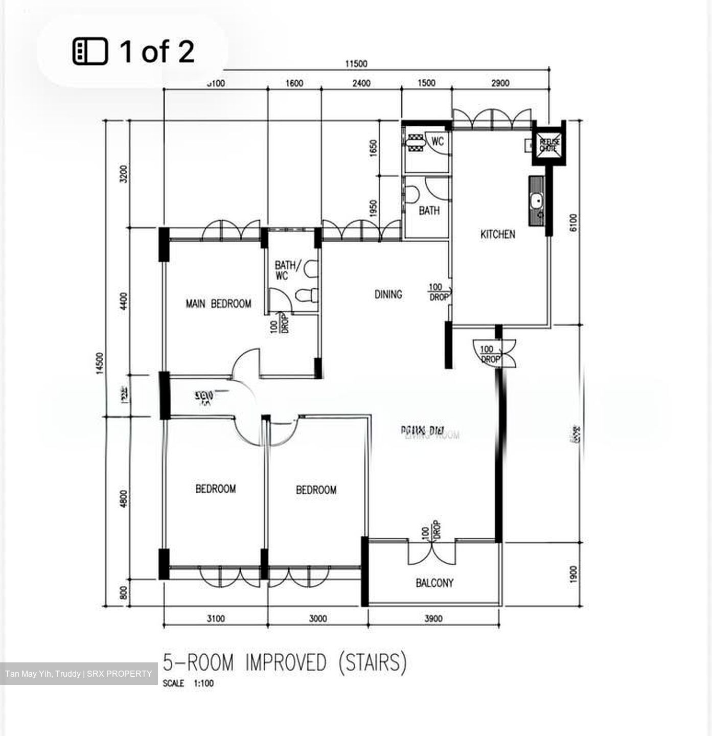 Blk 110 Aljunied Crescent (Geylang), HDB 5 Rooms #579749701